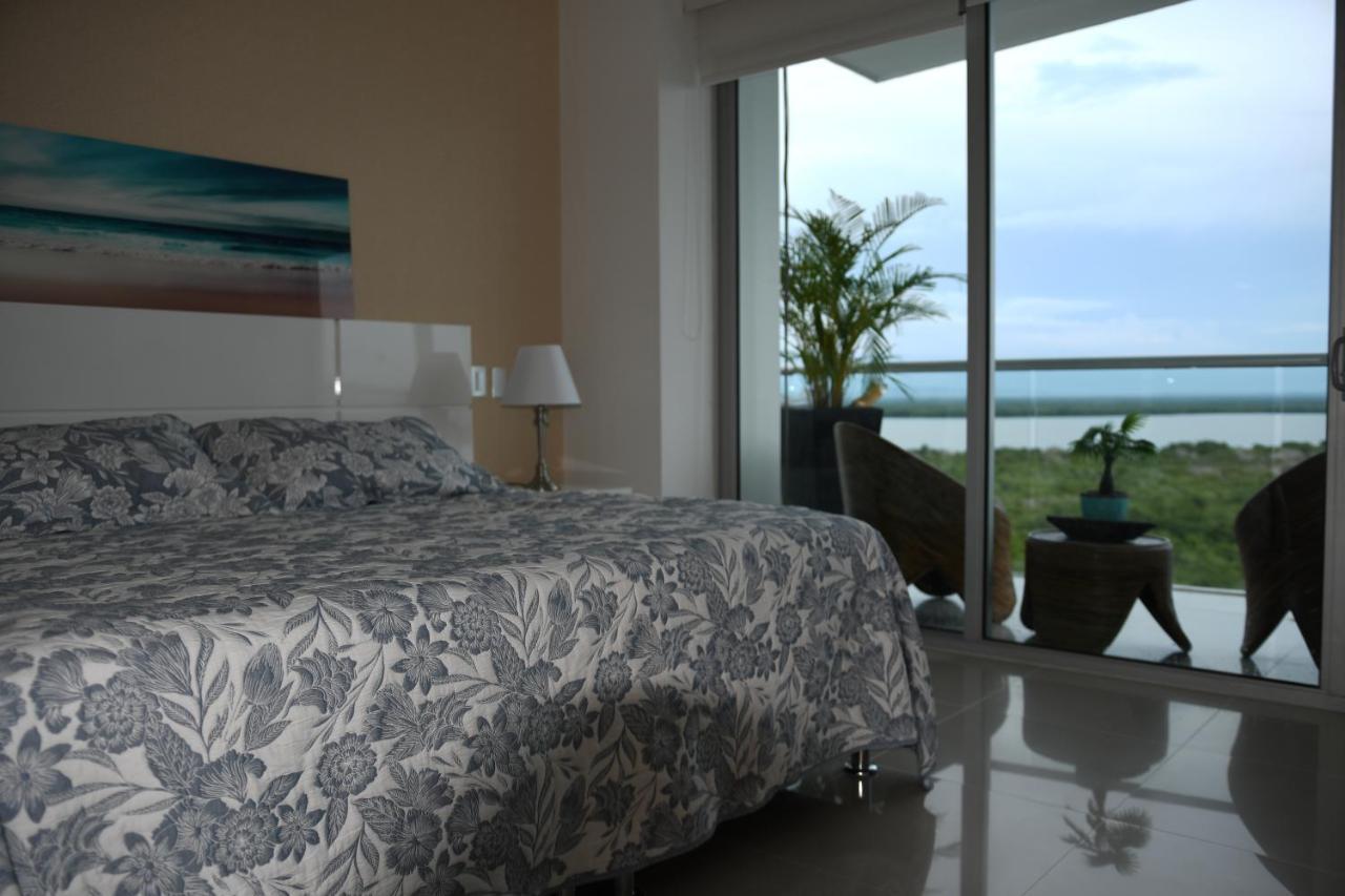 Hermoso Apartamento Con Todas Las Comodidades Acceso Directo A La Playa Morros Epic Sector La Boquilla Cumple Protocolos De Bioseguridad Cartagena  Exterior foto