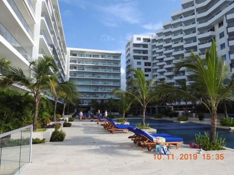Hermoso Apartamento Con Todas Las Comodidades Acceso Directo A La Playa Morros Epic Sector La Boquilla Cumple Protocolos De Bioseguridad Cartagena  Exterior foto
