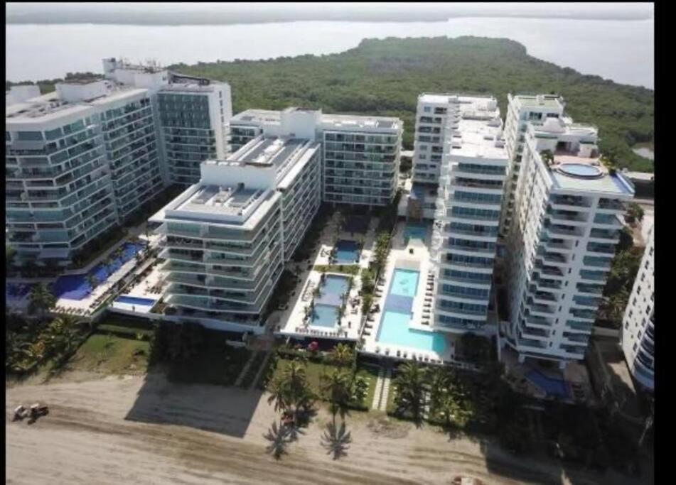 Hermoso Apartamento Con Todas Las Comodidades Acceso Directo A La Playa Morros Epic Sector La Boquilla Cumple Protocolos De Bioseguridad Cartagena  Exterior foto